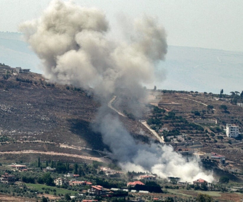 من الغارات السابقة على جنوب لبنان (أرشيفية)