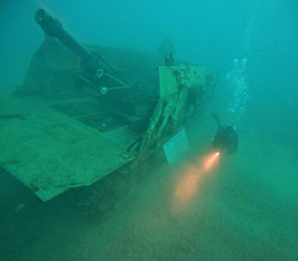 حديقة بحرية قبالة شاطىء بيروت