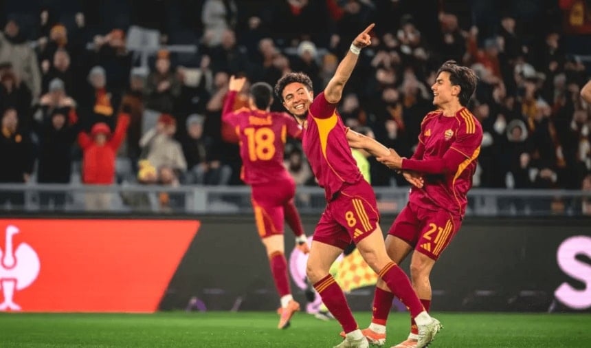 روما يهزم ميتييلاند ويحقق انتصاره الثالث في الدوري الأوروبي