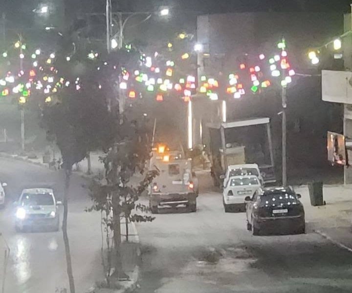 اقتحام بلدة عزون شرقي مدينة قلقيلية (منصات فلسطينية)