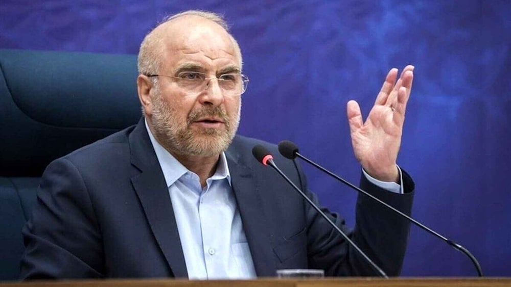 رئيس مجلس الشورى الإيراني محمد باقر قاليباف (أرشيفية)