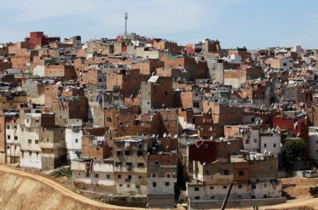 مشهد لمنطقة حي الفرح على مشارف العاصمة الرباط في المغرب 2020 (رويترز)