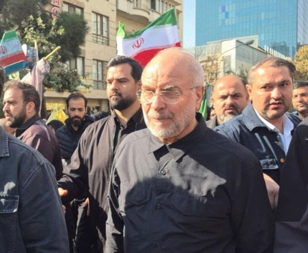  رئيس مجلس الشورى الإيراني محمد باقر قاليباف مشاركاً في 