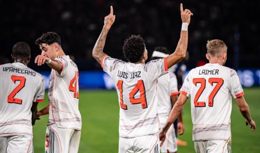 بايرن ميونيخ يهزم حامل اللقب باريس سان جيرمان ويعتلي الصدارة