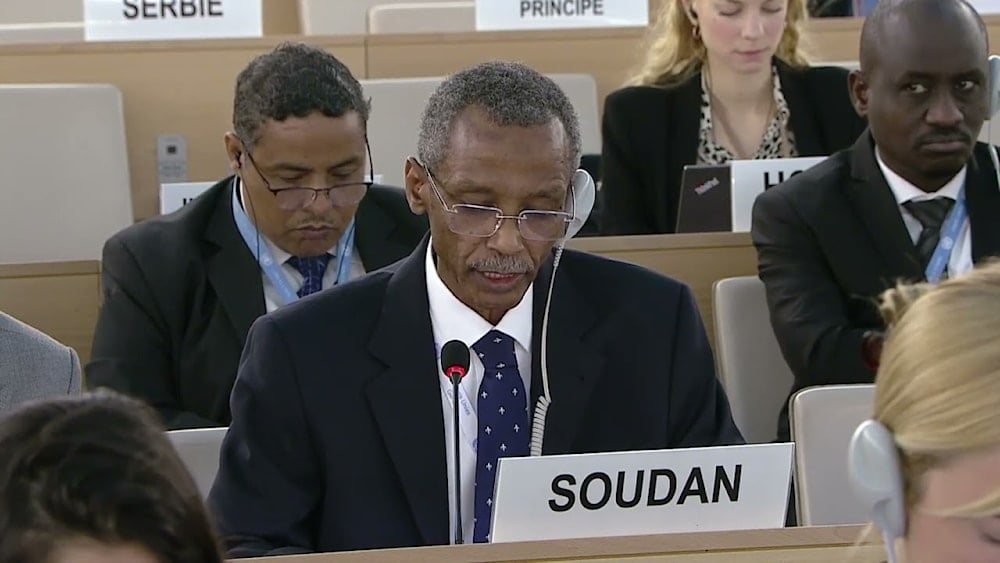 السفير السوداني لدى الأمم المتحدة، حسن حامد (وكالات)