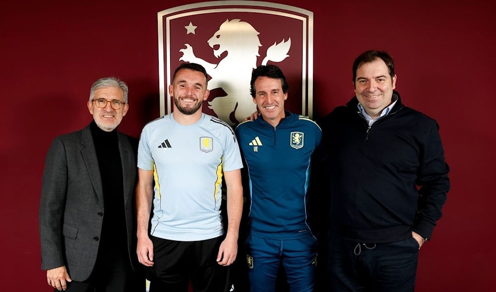 جون ماكغين يُجدد عقده مع أستون فيلا حتى 2028