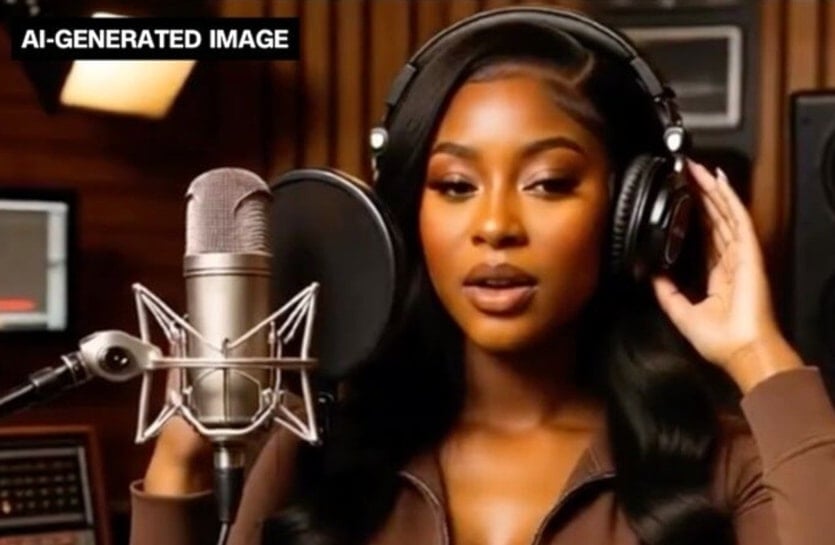 زانيا مونيه.. أول فنانة بالذكاء اصطناعي توقع عقداً بملايين الدولارات!