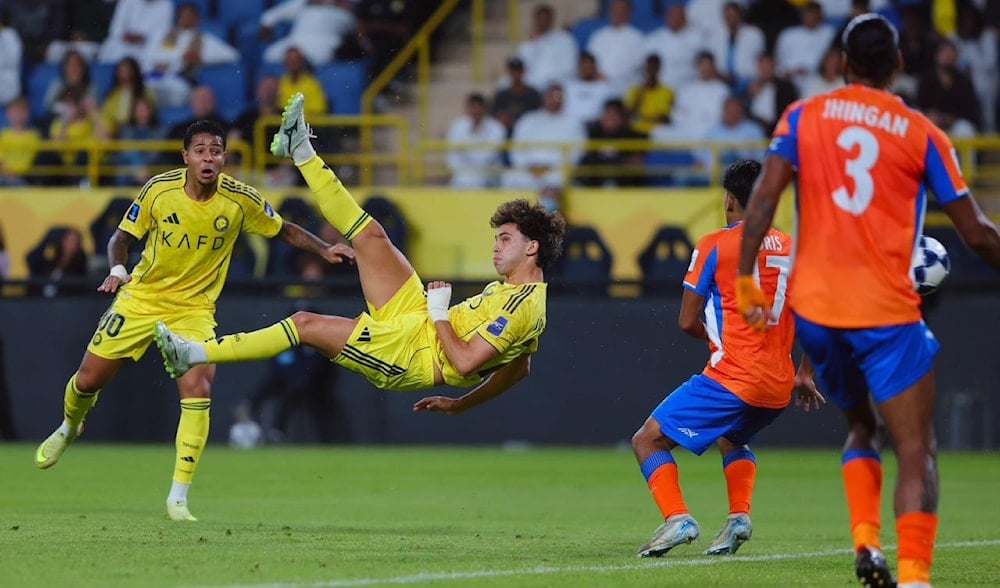 النصر يكتسح جوا برباعية ويُحلق في صدارة المجموعة الرابعة