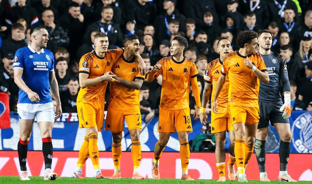 روما يهزم رينجرز ويُنعش آماله في الدوري الأوروبي