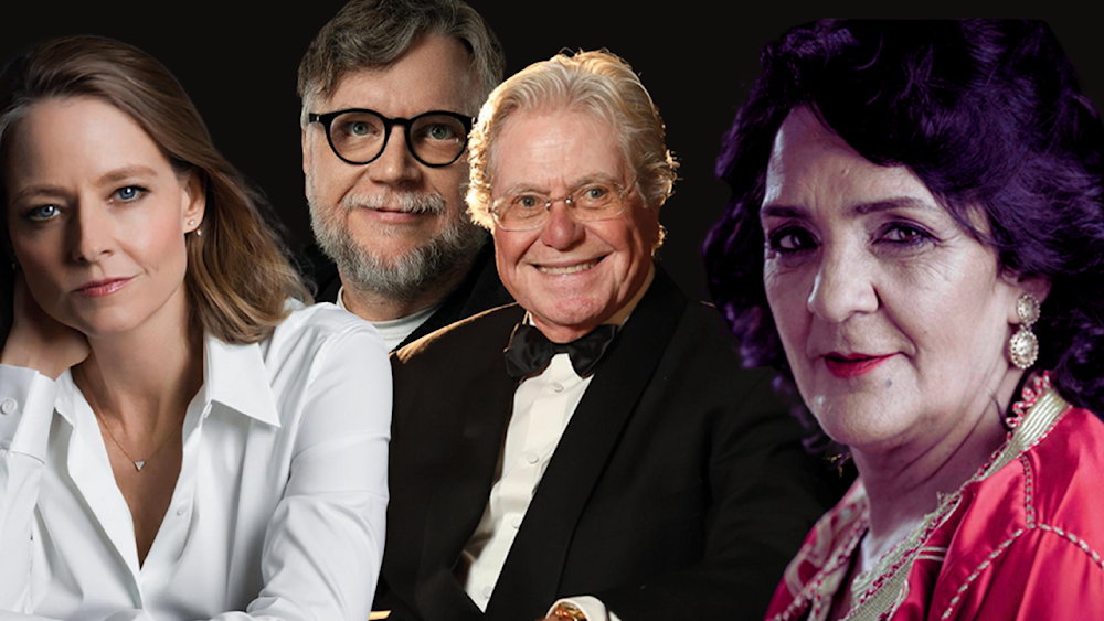 المكرمون الأربعة في المهرجان