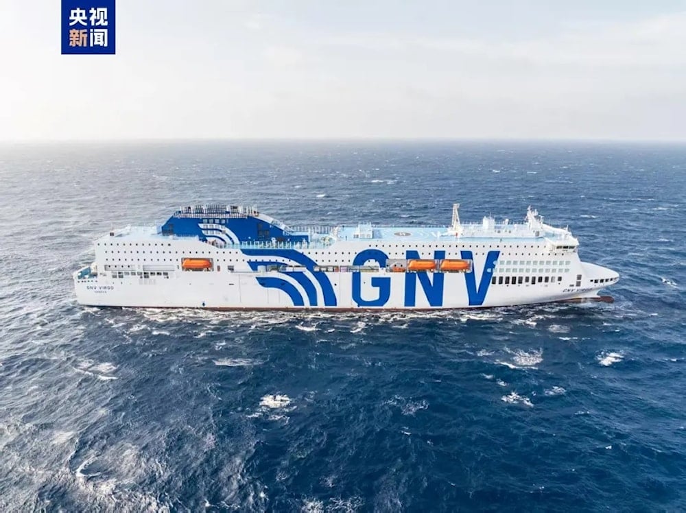 السفينة الضخمة مؤلفة من 12 طابق 