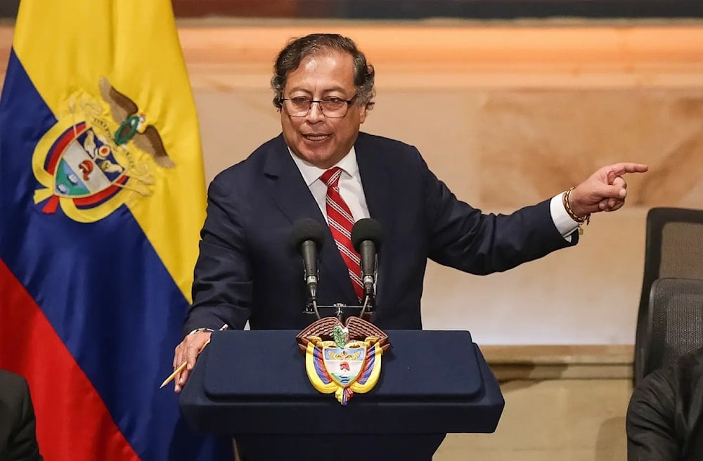 الرئيس الكولومبي غوستافو بيترو (وكالات)