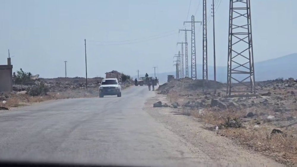 دورية تابعة للاحتلال الإسرائيلي في ريف القنيطرة جنوب سوريا (وكالات)