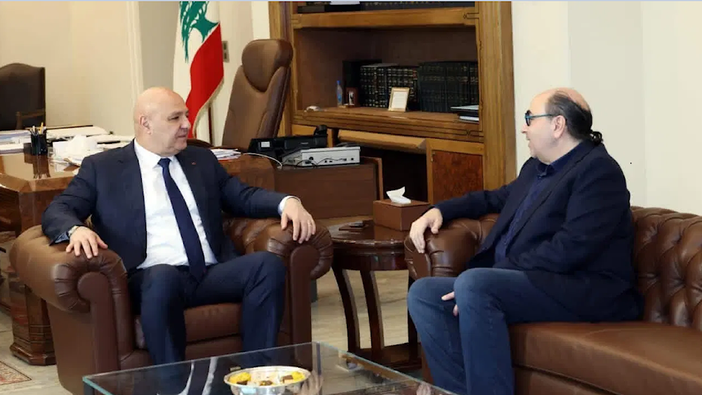 رئيس الجمهورية جوزيف عون مستقبلاً الفنان أسامة الرحباني