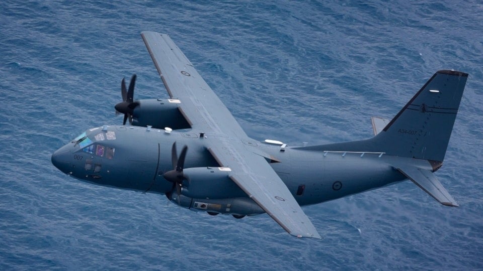 طائرة C-27J Spartan  التابعة للقوات الأسترالية