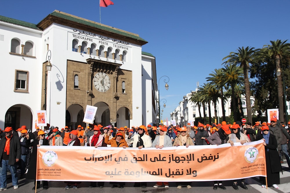 إضراب للاتحادات النقابية في المغرب