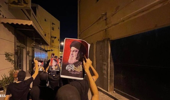 مسيرات للسيد حسن في البحرين (أرشيف).