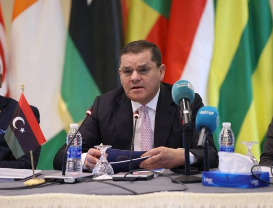  رئيس حكومة الوحدة الوطنية الليبية عبد الحميد الدبيبة