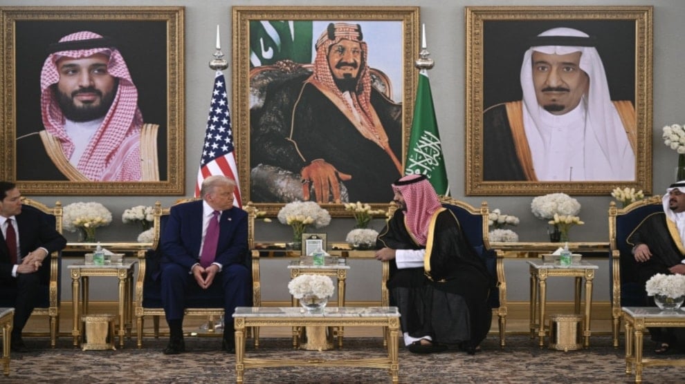 تولي العهد السعودي محمد بن سلمان مع الرئيس الاميركي دونالد ترامب