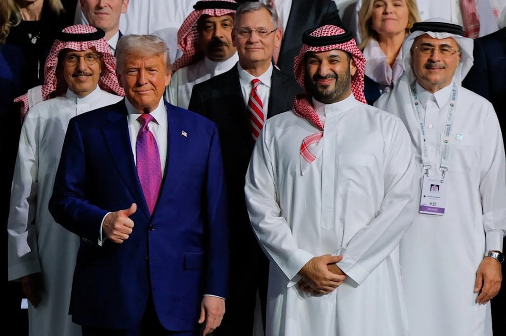 ترامب ومحمد بن سلمان في السعودية