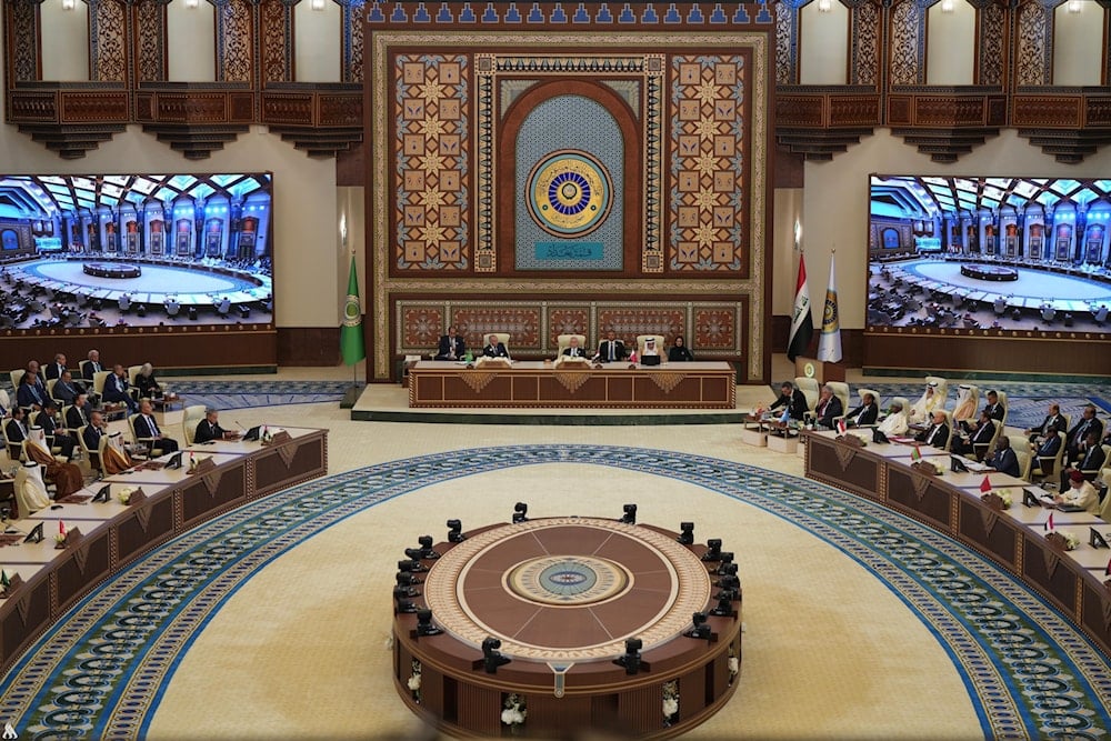 من انطلاق أعمال القمة العربية في بغداد، السبت، 17 أيار/مايو 2025 (وكالة الأنباء العراقية 