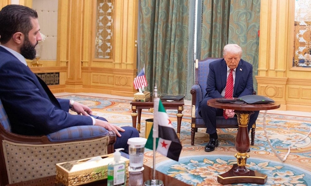 الشرع يلتقي بترامب في السعودية