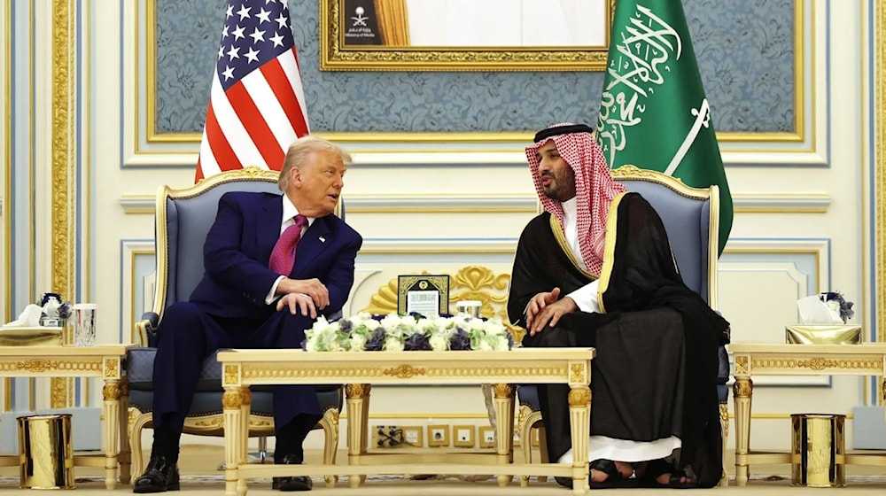 الرئيس الأميركي دونالد ترامب مع ولي العهد السعودي محمد بن سلمان (Getty Images)