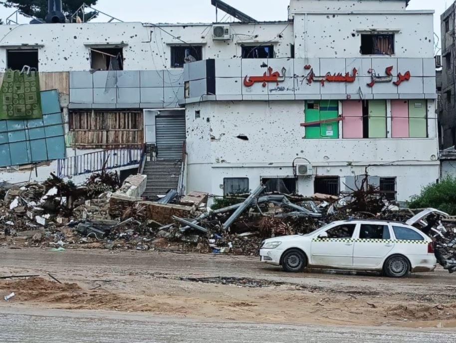 قصف الاحتلال مركز البسمة عمداً في كانون الثاني/ديسمبر 2023