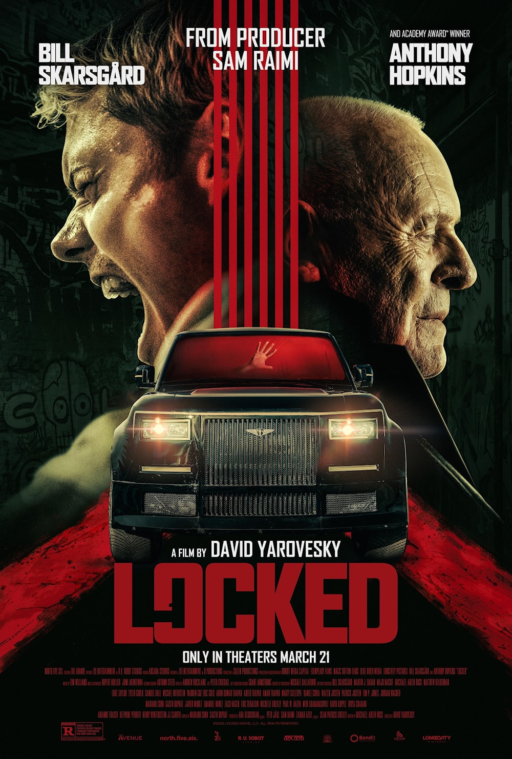 Locked: الملصق