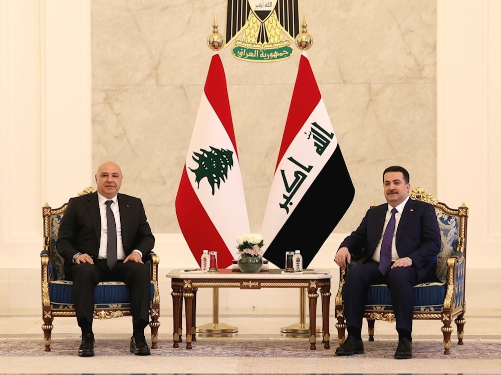 الرئيس اللبناني، جوزف عون، يلتقي رئيس الوزراء العراقي، محمد شياع السوداني في بغداد