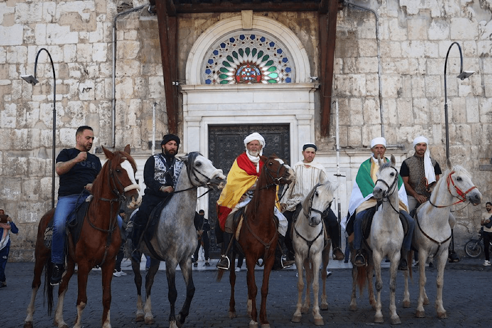 الحجاج الإسبان في دمشق