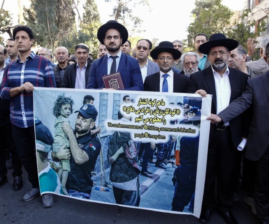 الجالية اليهودية في أصفهان تدين العدوان الإسرائيلي على إيران