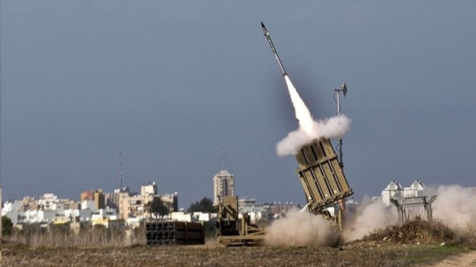 منصة تابعة للقبة الحديدية (أرشيف - AFP)