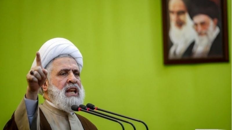 الأمين العام لحزب الله، الشيخ نعيم قاسم (أرشيفية)