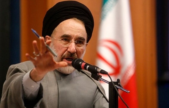 الرئيس الإيراني الأسبق محمد خاتمي 