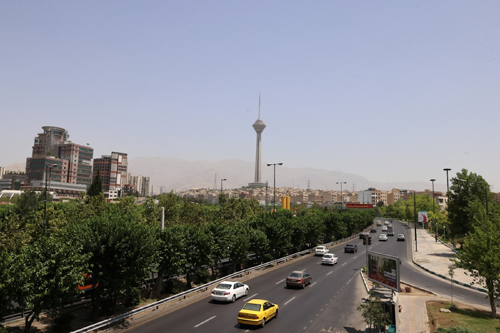 حالة من الهدوء في طهران ظهر 24 حزيران/يونيو 2025 (أ ف ب)