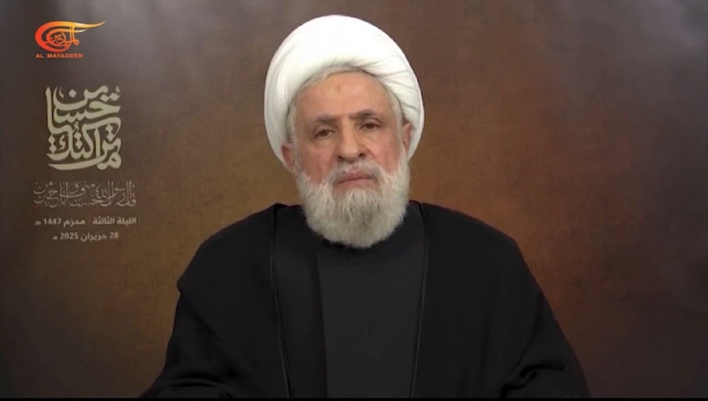 الأمين العام لحزب الله الشيخ نعيم قاسم