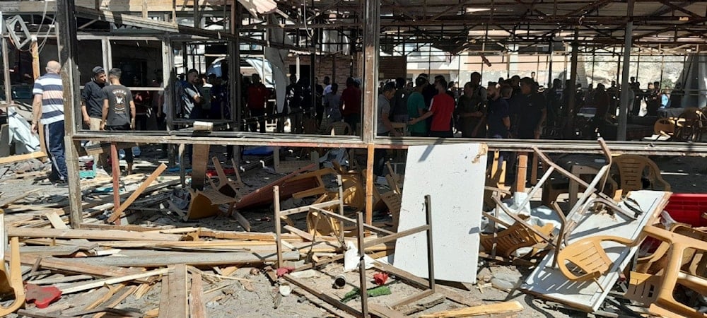 الاحتلال الإسرائيلي يقصف استراحة على شاطئ مدينة غزة