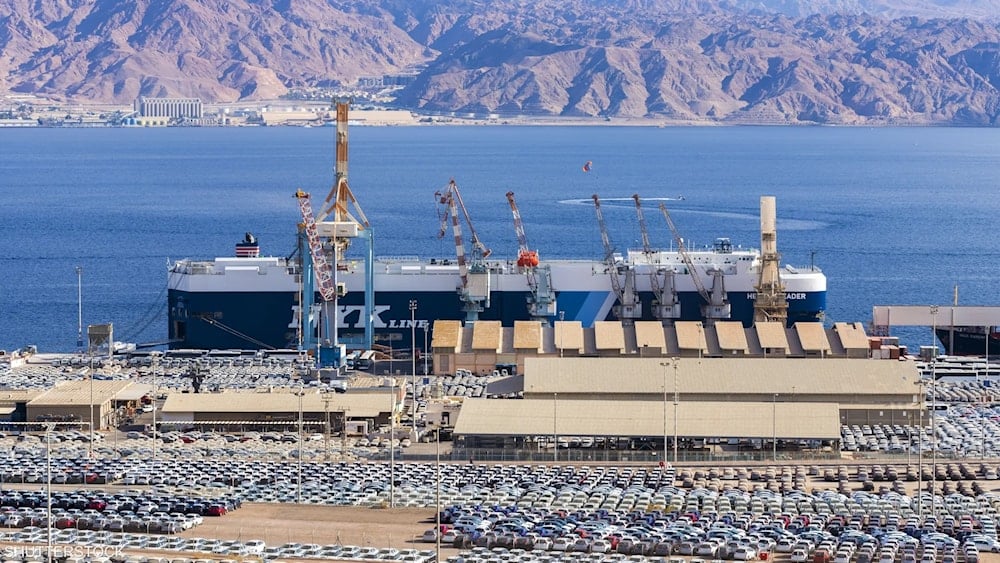 مداخيل مرفأ إيلات انهارت بنسبة 80% عام 2024