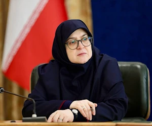 المتحدثة باسم الحكومة الإيرانية فاطمة مهاجراني (أرشيف) المتحدثة باسم الحكومة الإيرانية فاطمة مهاجراني (أرشيف)