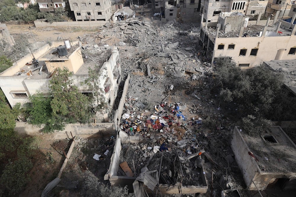 قصف إسرائيلي متواصل على قطاع غزة (AFP)