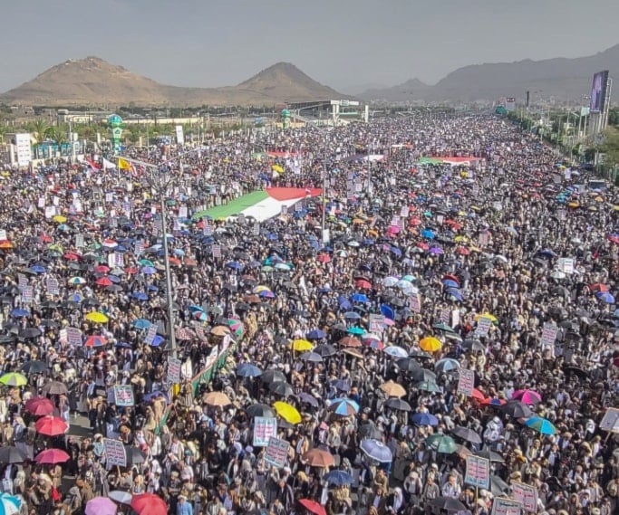 المسيرات اليمنية: لن نتراجع عن موقفنا.. ونبارك العمليات الفلسطينية واليمنية ضد العدو