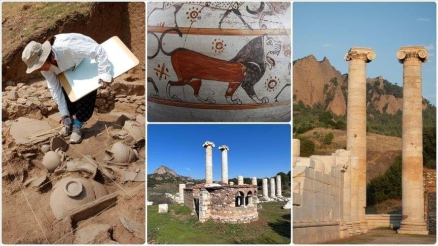 كانت سارديس عاصمة لمملكة ليديا في القرنين الثامن والسادس قبل الميلاد