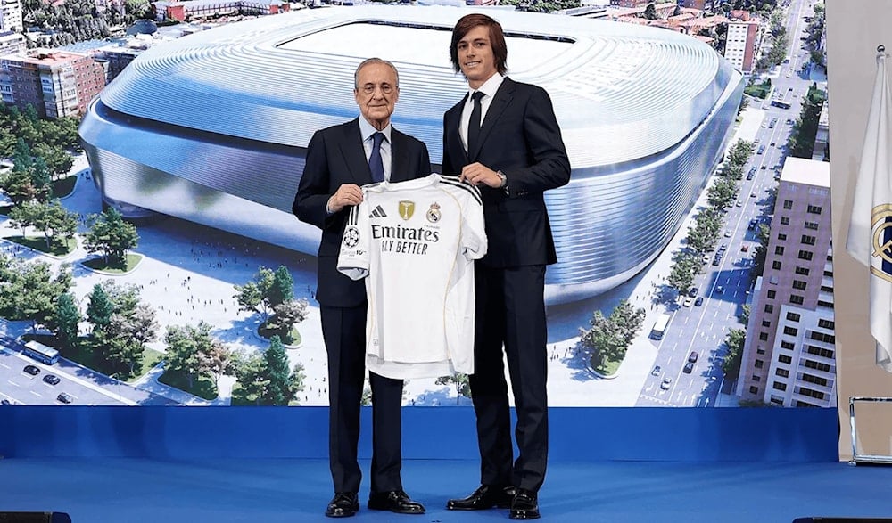 ريال مدريد يقدم لاعبه الجديد ألفارو كاريراس