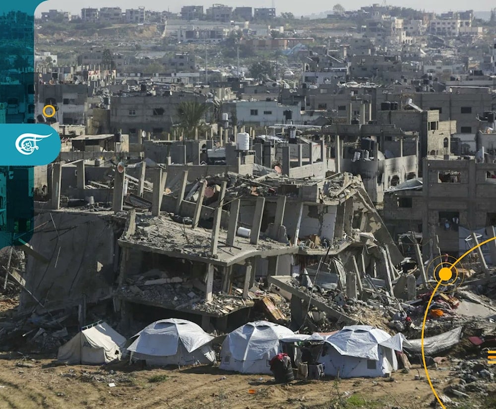 الاحتلال ينهب ركام المنازل المدمرة في غزة ويحوّله إلى 