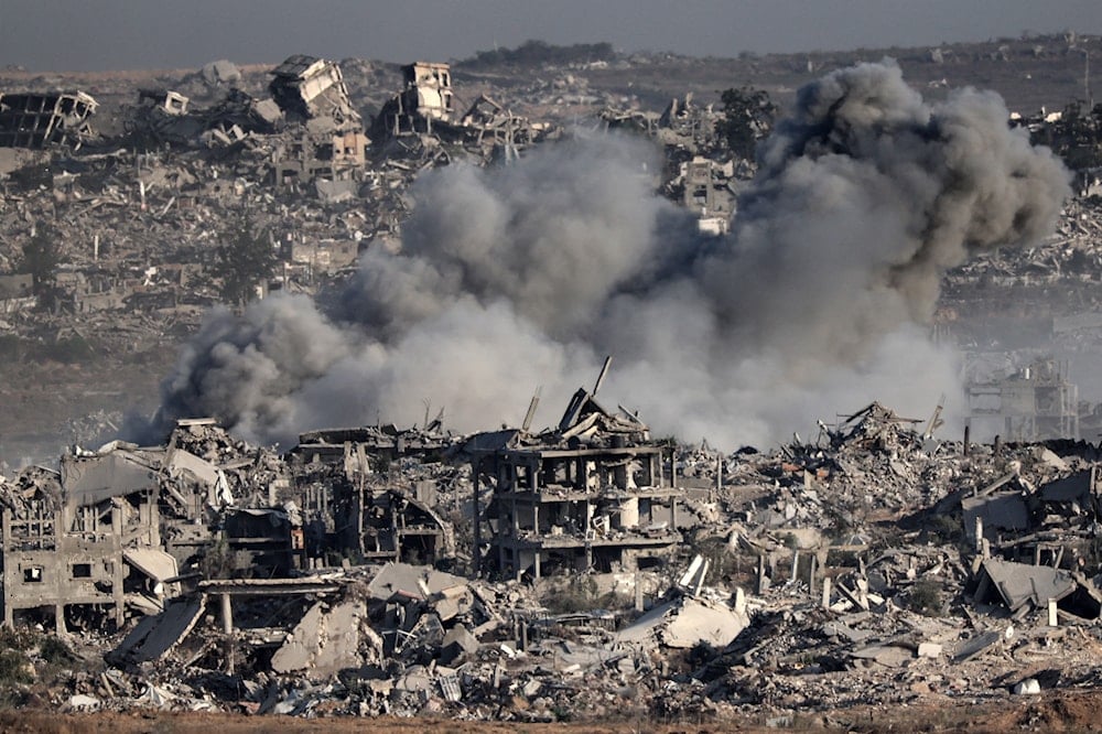 قصف إسرائيلي على قطاع غزة (AFP)