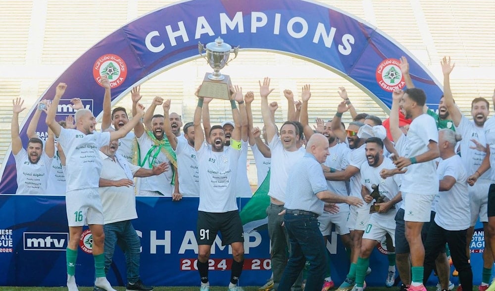 الأنصار يتوج بلقب الدوري اللبناني للمرة الـ15