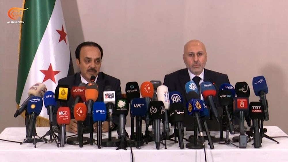 من المؤتمر الصحافي الذي عقدته 
