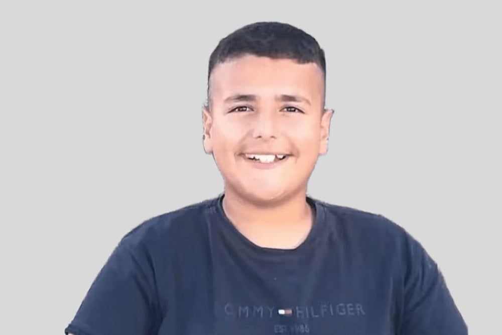 الشهيد الطفل إبراهيم عماد أحمد محمود حمران