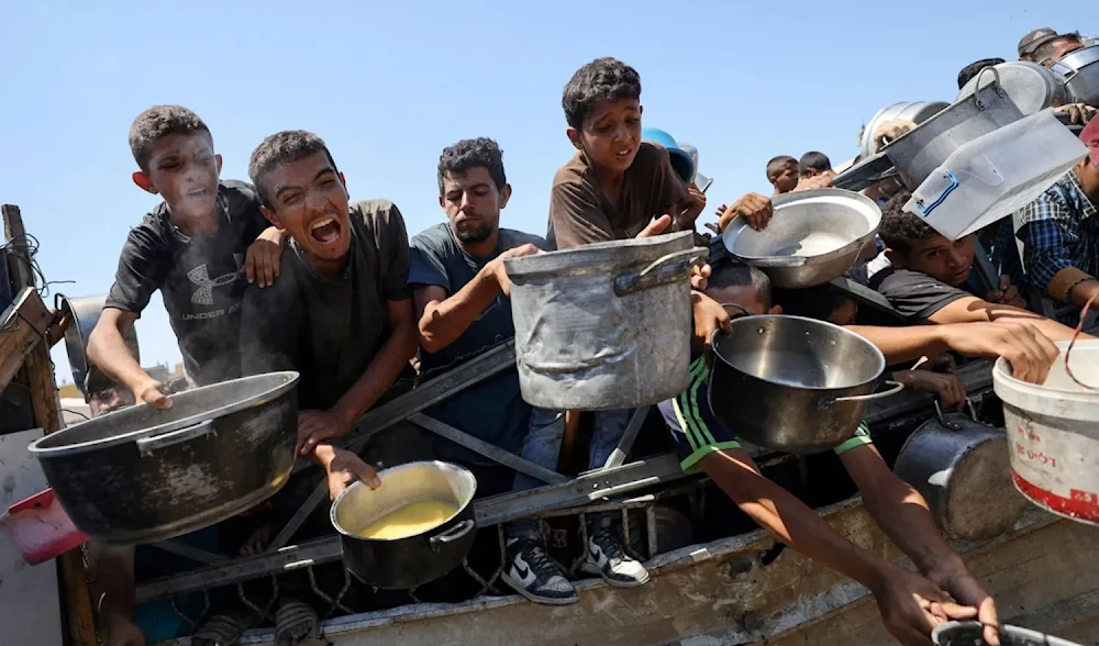 المجاعة في غزة (أرشيف).